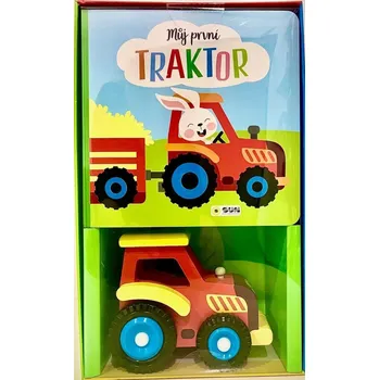 Leporelo Můj první Traktor (Dárkový box kniha s hračkou)