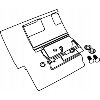 Zavazadlo na motocykl SHAD d1tv80r Náhradní levá brzdová páka pro čtyřkolky Truhe Quad, stříbrná