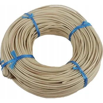 Obraz Ratan přírodní materiál na vyplétání košíků 3 mm 500 g v kruhu