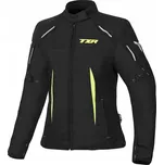 Dámská bunda na motorku TXR Elisa černo-fluo žlutá 83/XL