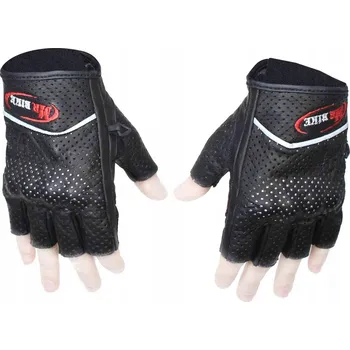 Moto bunda Rukavice ZAH-71500 BEZ prstů kůže L