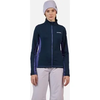 Dámská mikina ROSSIGNOL W BLACKSIDE MIX FZ FLEECE Black RLNWL02-A03 25/26 velikost S