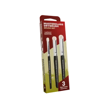 Umělecký štětec The Army painter Wargamer Masterclass Drybrush Set (2025)