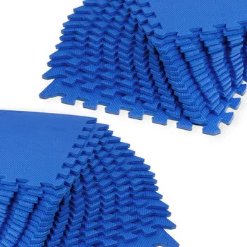 Podlahové puzzle sada 32 kusů 648 m² | modrá