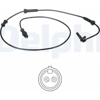 ABS Snímač počtu otáček kol DELPHI SS20480