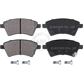 Brzdová destička Sada brzdových destiček, vždy 4 kusy v sadě A.B.S. 37532