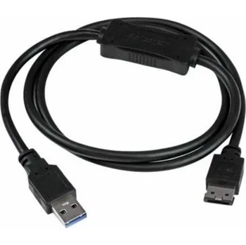 Kabel do PC StarTech USB-A - eSATA USB kabel 1 m černý (USB3S2ESATA3)