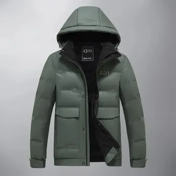 Moto bunda Leather Fashion Luxusní péřová bunda z pravé jehněčí kůže Barva: Zelená, Velikost: XS