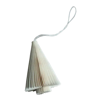 Vánoční ozdoba Papírová vánoční ozdoba Tree "White" DBKD