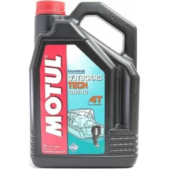 Motorový olej Motorový olej Motul 10W40 5L Outboard Tech 4T MOTUL