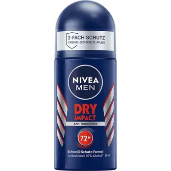 Antiperspirant NIVEA Men roll-on 50 ml bez alkoholu