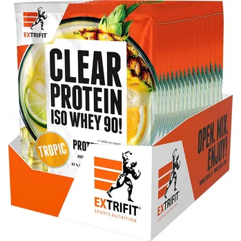 Protein Extrifit Clear Protein Iso Whey 90! 10x25 g Limetka Limetka Tropic Limetka Tropic Limetka Limetka Limetka Tropic Tropic