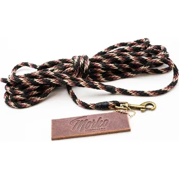Vodítko pro psa Morko Stopovací vodítko 8 mm - 3, 5, 10 metrů, karabina staromosaz délka: 5