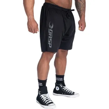 Pánské kraťasy Gasp ORIGINAL DYNAMIC SHORTS BLACK/GREY – šortky Gasp černo-šedé Velikost: L