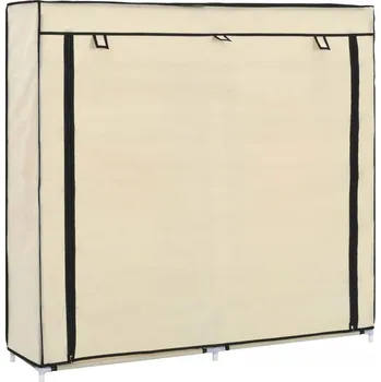 Botník Botník VidaXL 115 x 110 x 28 cm krémová