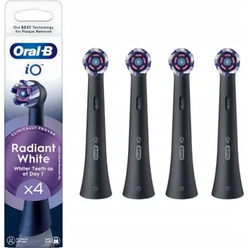 Elektrický zubní kartáček ORIGINÁLNÍ HLAVICE KARTÁČKU ORAL-B iO RADIANT WHITE 4 ks