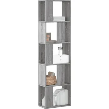 Knihovna Regál VidaXL 23,5 x 45 x 162,5 cm šedý