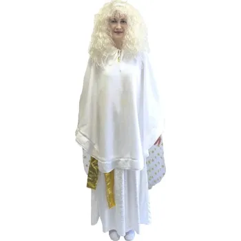 Karnevalový kostým Bílá andělská pelerína Velikost: L/XL
