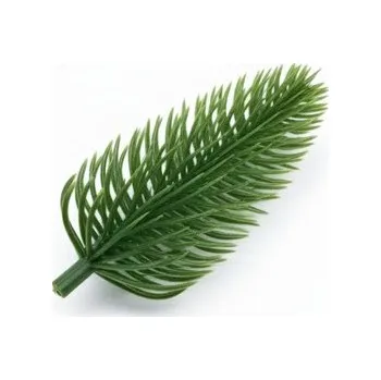 umělá květina Umělá větvička jehličnanu 7 cm, zelená