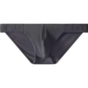 Pánské spodní prádlo Viskózové šedé slipy Dukeboy Velikost: L-XL