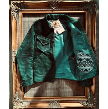 Moto bunda Leather Fashion Kožená bunda z toskánské hovězí kůže v úzkém střihu Velikost: L