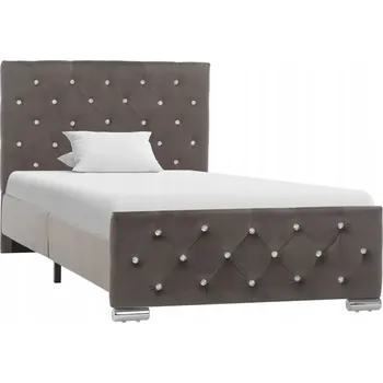 Postel Čalouněná dvoulůžková postel VidaXL 90x200 kovová