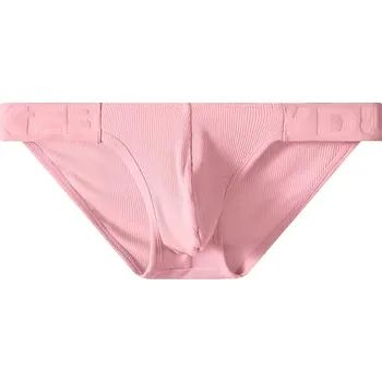 Pánské spodní prádlo Viskózové růžové slipy Dukeboy Velikost: L-XL