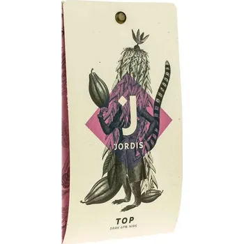 Čokoláda Hořká čokoláda 67% s kousky bobů TOP - Jordis