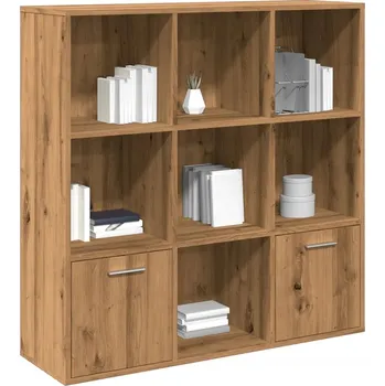 Knihovna Regál na knihy, dub artisan, 98x29x97,5 cm