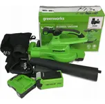 Greenworks GD40BVIIK 2x 2Ah