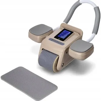 Kolečko na cvičení HMS s automatickým návratem a LCD displejem, tvrdé provedení