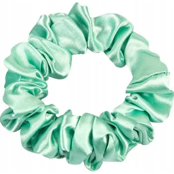 ONLYGHD MALÁ SATÉNOVÁ SCRUNCHIE - gumička mátová