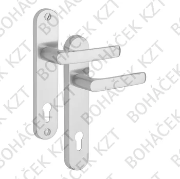 Dveřní kování 807/O BARYT Nerez mat – Rozteč: 72