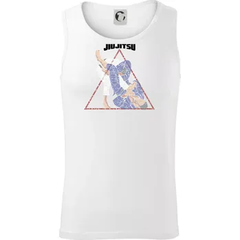Jiu jitsu triangle - Tílko pánské Core - S ( Bílá )