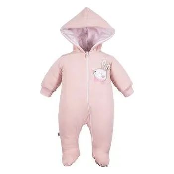 Kojenecký body EWA 978855 RUN&FUN Kombinezon ocieplany róż 68