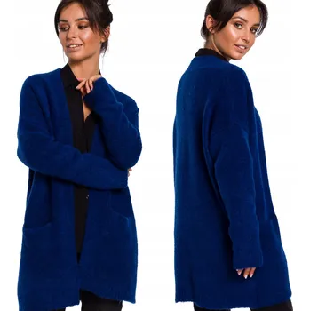 Dámský svetr BeWear dámský svetr vícebarevný rovný do půlky stehen velikost S/M