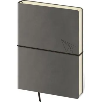 Zápisník Flexio Grey linkovaný L