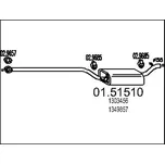 Střední díl výfuku MTS 01.51510