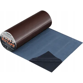 Izolační páska BUTAPE Butylová těsnicí páska na střechy 300mm x 10m HNĚDÁ - Pro utěsnění střech a oken