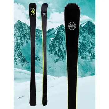 Sjezdové lyže Sjezdové lyže AK Ski YELLOW.ORIGINAL + vázání Salomon PI12 GW