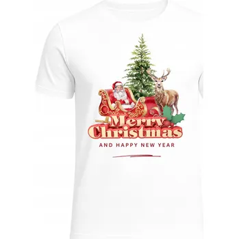 Dámské tričko Vánoční Tričko s potiskem Dárek , velikost XL