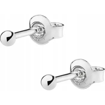 Náušnice Stříbrné Kuličky 2mm Velmi Malé Náušnice Stříbro 925 Puzety Puzetky Kuličky