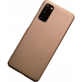 Pouzdro na mobilní telefon Zadní Kryt Audioimp pro Samsung Galaxy S20 zlatý