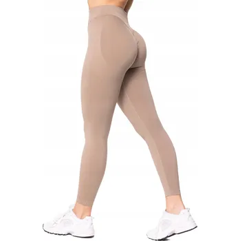 Dámské legíny CARPATREE DÁMSKÉ SPORTOVNÍ LEGÍNY S VYSOKÝM PASEM PUSH UP ACCOLADE L