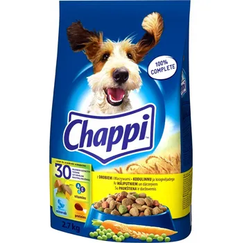 Krmivo pro psa Suché krmivo Chappi drůbež a zelenina 2,7 kg