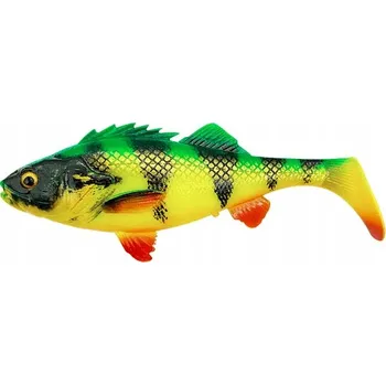 Umělá nástraha Šťuková guma Savage Gear 4D Perch Shad 17,5 cm Firetiger