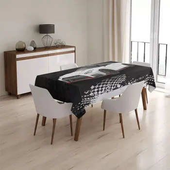 ubrus Sablio Ubrus Nissan GTR 35 Černý - 130x130 cm