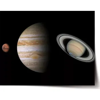 Plakát Sablio Plakát Planety a slunce - 120x80 cm