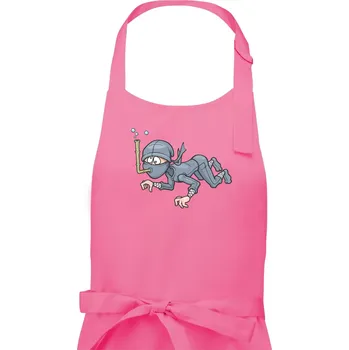 Kuchyňská zástěra Potapěč bez vzduchu - Pánská zástěra na vaření - Univerzální velikost ( Růžová )