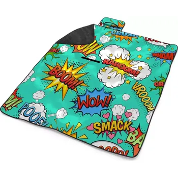 deka Sablio Plážová deka Komiks: 200x140 cm